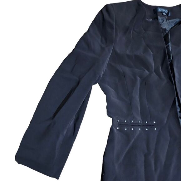 Women's KASPER Open Blazer Size 10 Vintage - Picture 3 of 4